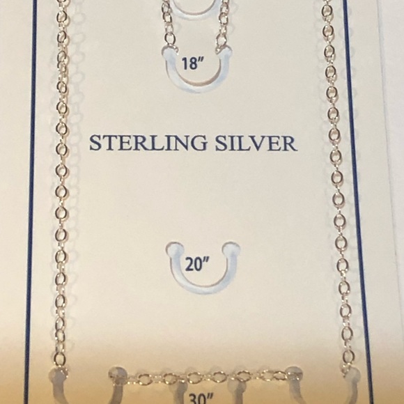 Delicate 925 Sterling Silver Rollo Link Chain - Picture 2 of 4